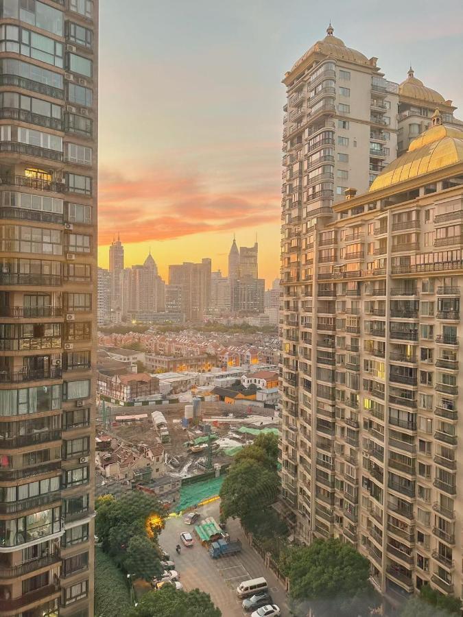 Sun Garden - Near The Bund Lägenhet Shanghai Exteriör bild